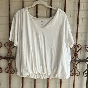 Petite bubble bottom top